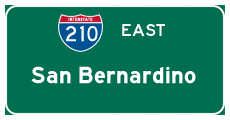 Continue to Interstate 210 east to San Bernardino and Redlands