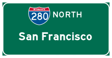 Continue north to San Francisco