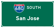 Continue south to San Jose