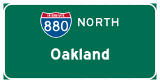 Continue north to Oakland
