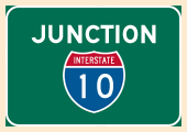 Continue to Interstate 10