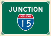 Continue south on Interstate 15 to San Bernardino