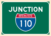 Continue to Interstate 110