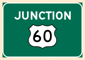 Switch over to Historic U.S. 60