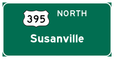 Jump to U.S. 395 to Susanville