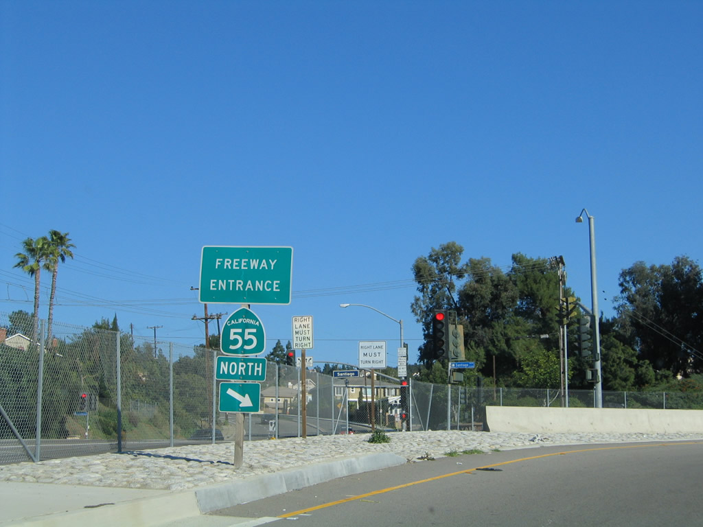 California AARoads California 55