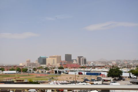Downtown El Paso from Loop 375