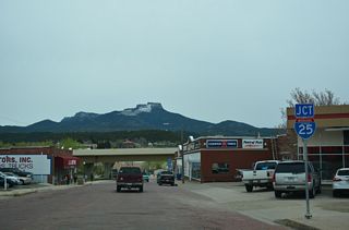 Commercial Street angles southeast from Arizona and Colorado Avenues to Interstate 25.