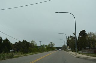 Santa Fe Trail (CR 69.3) south of Van Buren Street.