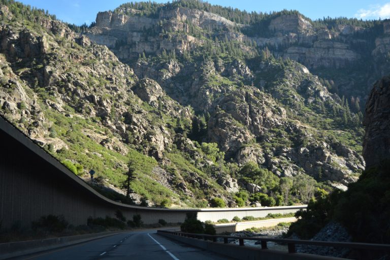 I-70 east - Glenwood Canyon, CO