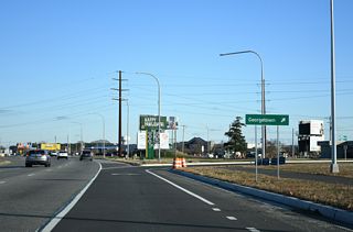 U.S. 9/SR 404 overlap west to SR 18 in Georgetown. SR 404 forms a multi state highway with MD 404 west to Denton and U.S. 50 near Wye Mills.