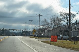 SR 1 Business (Rehoboth Boulevard) intersects SR 14 (NE Front Street) 0.81 miles southeast from NE 10th and Walnut Streets.