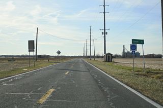 Downtown Dover lies four miles west of Little Creek along SR 8.