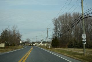 U.S. 9 Truck previously turned east from Bedford Street onto Park Avenue ahead of The Meadows subdivision. This section of Park Avenue was renamed to Old Park Avenue and made discontinuous with the removal of an at-grade railroad crossing.