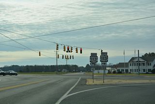 Overall U.S. 113 runs 37 miles through the First State, all of which are four laned. Beyond Georgetown, the US highway shifts southeast to Millsboro, Dagsboro and Selbyville.