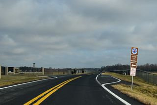 Heritage Road is the access road leading to the Air Mobility Command Museum and Dover AFB 9/11 Memorial.