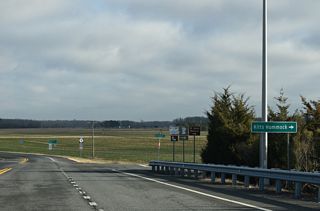 Kitts Hummock Road (Rd 68) stems 3.06 miles east from SR 9 (Bayside Drive) to the John Dickinson Plantation and Kitts Hummock along Delaware Bay.