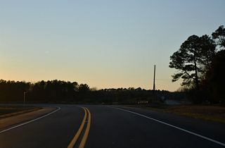 The realignment of U.S. 9 Truck (Park Avenue) branches south from Old Park Avenue (Rd 318B) by Delaware Coastal Airport.