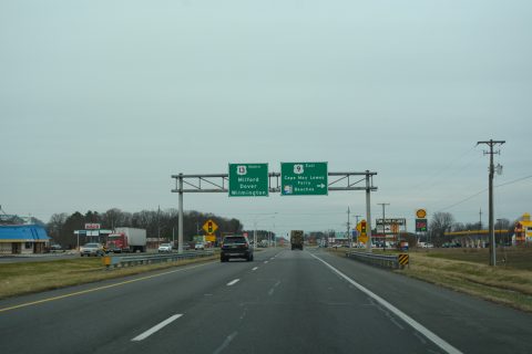 U.S. 13 north at U.S. 9 - Laurel, DE