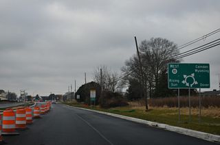 Construction for the East Camden Bypass started along SR 10 west ahead of U.S. 13 (Dupont Highway) in Summer 2024. The bypass includes a five-leg roundabout with Rising Run Road (Rd 29) south and extensions of Willow Grove Road and Old North Road.