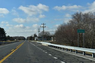 Crossing Marshyhope Creek, SR 14 (Vernon Road) west reaches the rural community of Vernon.