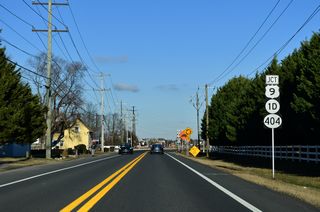 SR 23 (Beaver Dam Road) was realigned during 2022-25 roadwork into a roundabout constructed with Salt Marsh Boulevard south, SR 1D (Plantation Road) south and Belltown Road north.