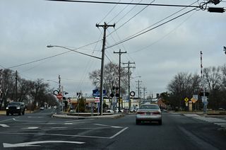 Main Street north separates from Washington Street to form a one way couplet along SR 24 Business through Downtown Millsboro.