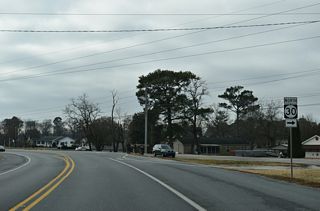 SR 30 (Gravel Hill Road) travels north to Zoar, Milton and SR 1 Business at Milford.