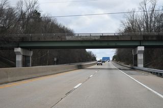 Chesapeake City Road spans SR 71/896 west from SR 71 en route to Chesapeake City, Maryland.