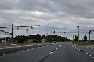 Coinciding with construction of Crystal Run Elementary School along SR 71/896, traffic lights were added at Summit Airport (EVY) in 2023.