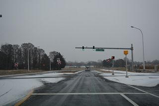 Baden Powell Way connects the parkway with New Burton Road south to Camden.