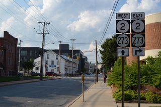 SR 2 Business replaced SR 2 through Downtown Newark until 2013, when it was decommissioned.