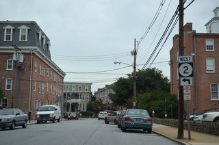 The remaining SR 2 shield for E Main Street (SR 273) on Academy Street north was removed in 2019.