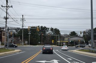 These mast arm traffic signal assemblies were installed at Apple Road at S Main Street in 2012.