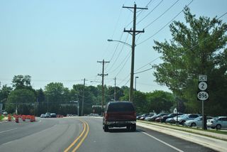 The intersection with Elkton Road was expanded to accommodate left turns onto SR 896 northbound in 2012.