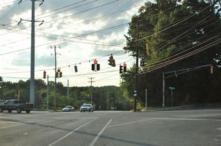 Chapel Street north transitions into Paper Mill Road beyond Cleveland Avenue.
