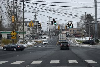 The signal for Margaret Street was eliminated in 2019.