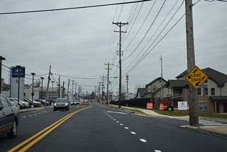 Vehicular capacity was reduced along Cleveland Avenue to accommodate bike lanes in both directions and a center turn lane.