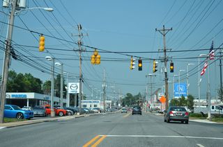 Cleveland Avenue comprises a four-lane boulevard between SR 2/72 and Chapel Street.