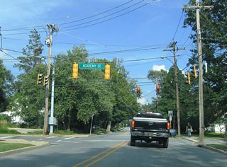 E Park Place at Academy Street north through the University of Delaware (UD) campus to Downtown.