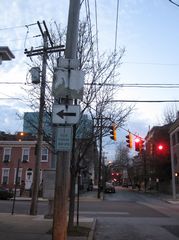 14th Street west at French Street, which is a historic alignment of U.S. 13.