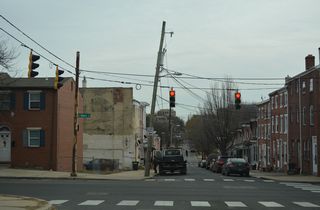 6th Street east at Adams Street.