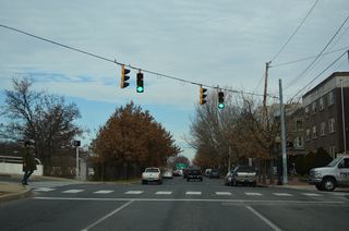 Adams Street north at W 8th Street.