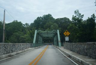The Rising Sun Bridge is 193 feet in length.