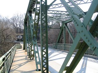 Work in 1979 replaced the concrete deck and several rivets with higher strength steel bolts.