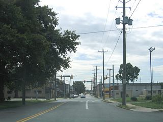 Vandever Avenue crosses Thatcher Street and next intersects U.S. 13 (Northeast Boulevard) by the Eastlake community. A street scaping project along Northeast Boulevard upgraded the intersection from stop signs to traffic lights.
