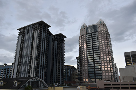 Interstate 4 at Downtown Orlando, FL