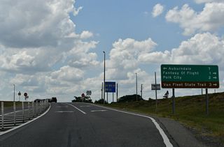 SR 559 follows Broadway Boulevard northwest from CR 557A to SR 33 (Commonwealth Avenue) in Polk City. Polk City is home to the Fantasy of Flight museum, which houses the world's largest privately owned aircraft collection.