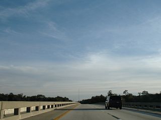 U.S. 17 crosses Black Creek between Camp Chowenwaw Park and Wilkies Point along the St. Johns River.