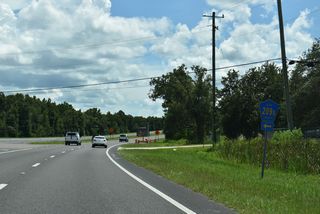 CR 209S travels along Bayard Conservation Area to CR 226 at Walkill en route to Brewers landing along the St. Johns River.